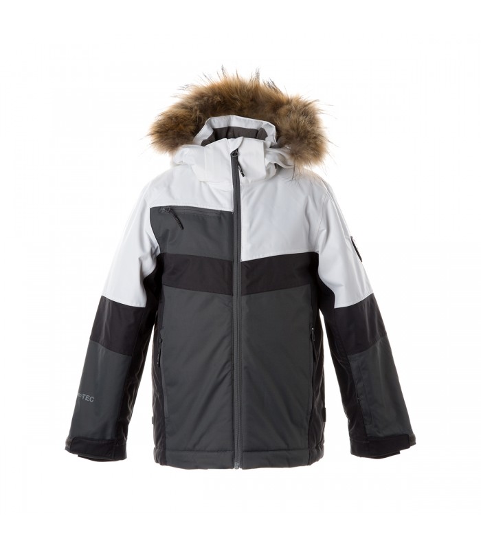 HuppaTec детская куртка с натуральным мехом Niklas 300г 18360030*00120 (5)