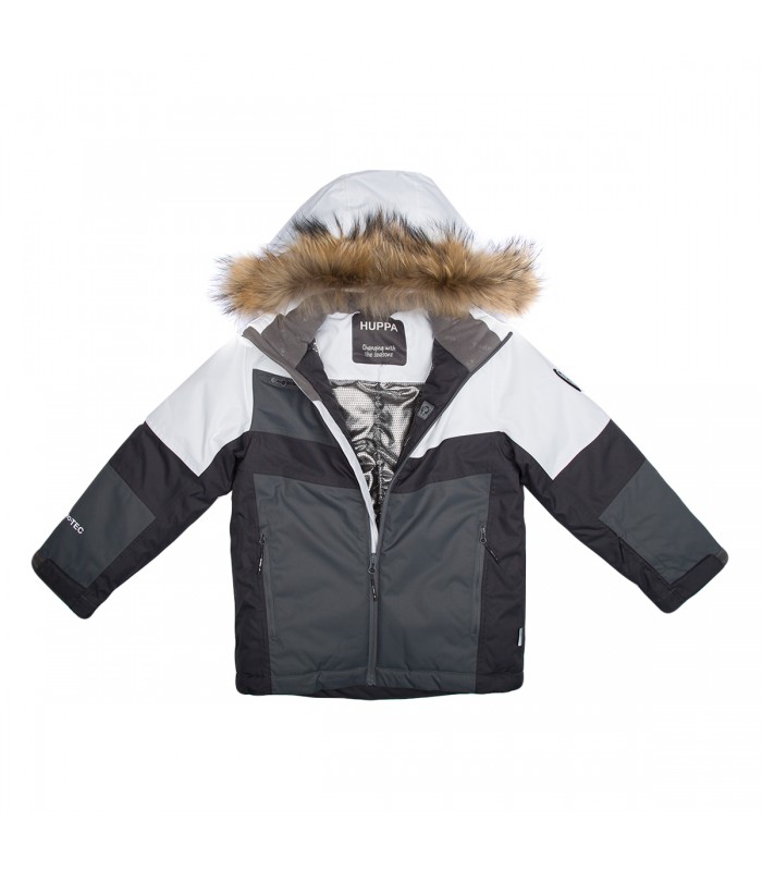 HuppaTec bērnu jaka ar dabīgu kažokādu 300 g Niklas 18360030*00120 (6)