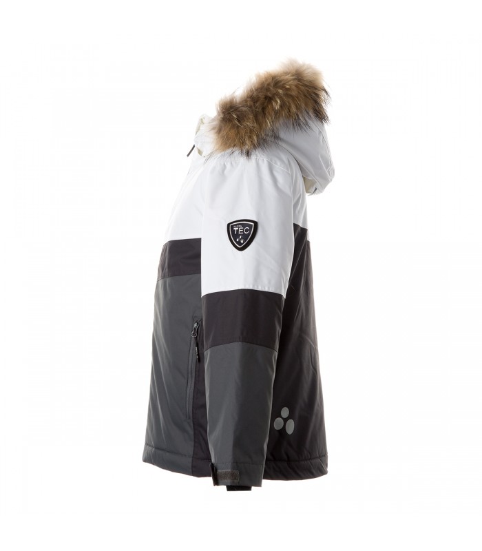 HuppaTec детская куртка с натуральным мехом Niklas 300г 18360030*00120 (7)