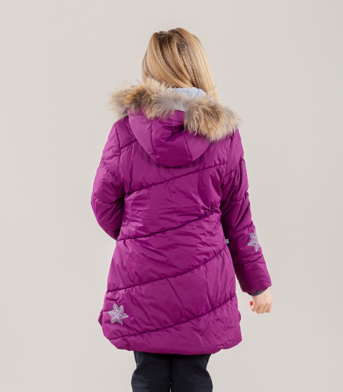 Huppa куртка с натуральным мехом для девочек 300g Rosa 1 17910130*8003 (6)